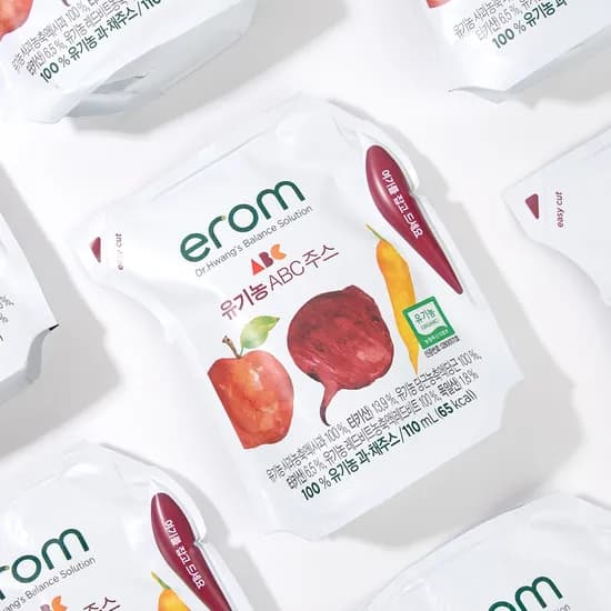 이롬 유기농 ABC주스 110ml 24입 (18500원/무배)