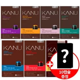 카누 네스프레소 호환캡슐 10개x4팩 + 10캡슐 랜덤 증정 (17,550원/무료)