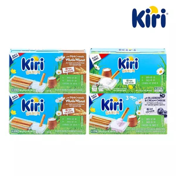 끼리 크림치즈 찍어먹는 딥앤크런치 3입 4개 (총12입) (16,110원/무료)