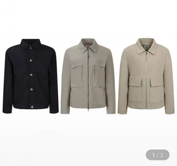 지이크 캐쥬얼 블루종