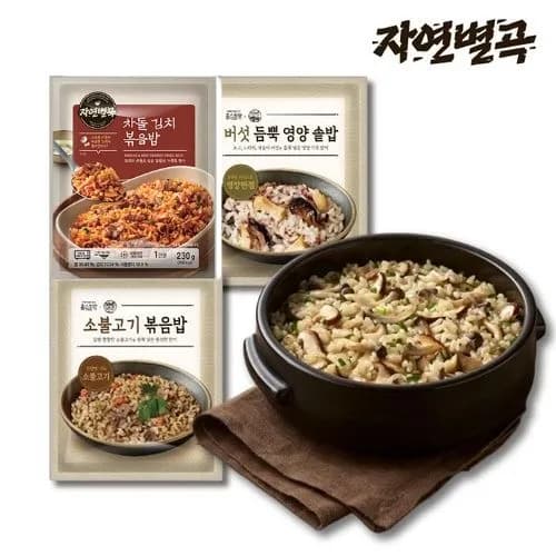 자연별곡 소불고기 볶음밥 230g 4봉 3세트, 총 2봉(9,900원/무배)1