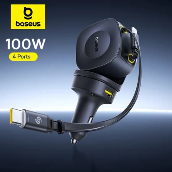 Baseus 100W 차량용 충전기 4 포트