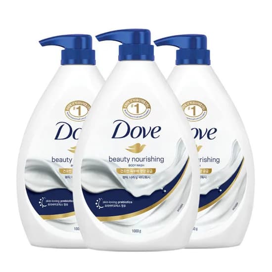 도브 바디워시 1000ml 3개 (15,950원/무료)