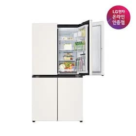 LG 디오스 오브제컬렉션 매직스페이스 T875MEE11 1등급 870L 4도어