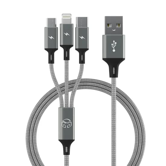 디디지 스카이메타 3in1 스마트폰 멀티 고속 충전 케이블 1.2m 1개(5,900원/무배)