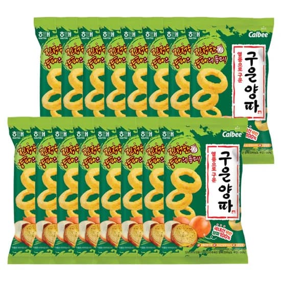 해태 구운양파 60g 16봉 (13,340원/무료)