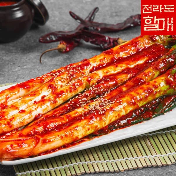 국내산 원재료 프리미엄 대파김치 2kg (9,490원 / 무배)