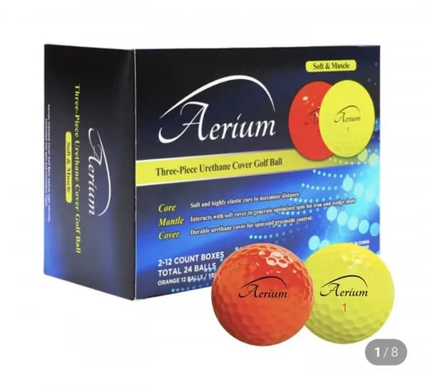 에어리움 3피스 컬러골프공 24개 (23,900원/무료)