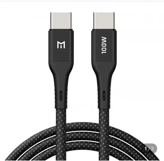 C타입 100W 초고속 충전케이블 1.2M (2,300원/4개이상무료)