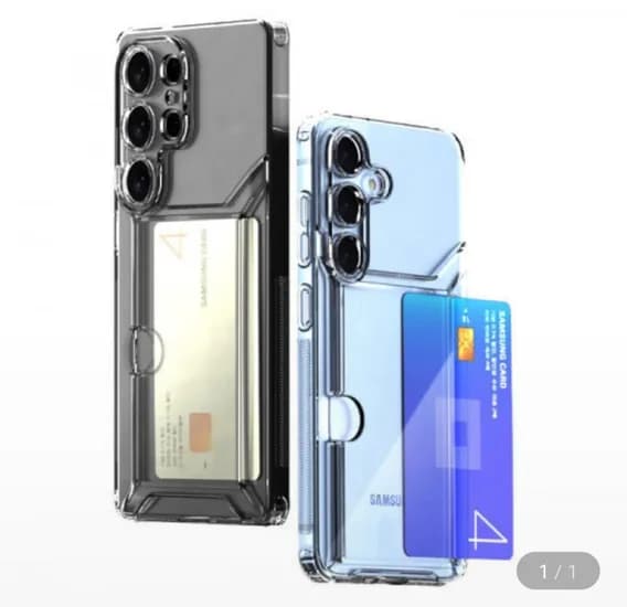 갤럭시 아이폰 2장 슬라이드 카드수납 케이스 1+1 (유클 6,290원/무료)