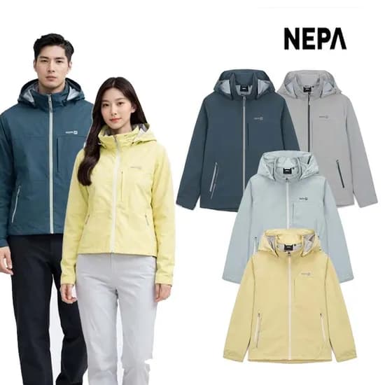 네파 3레이어 바람막이 방풍 자켓