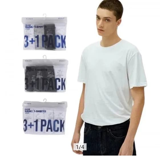 폴햄 면티 4장 (15,870원/2세트이상무료)