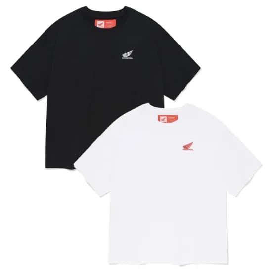 혼다 오리지널 윙 로고 반팔 블랙+화이트 팩(39,200원/무배)2