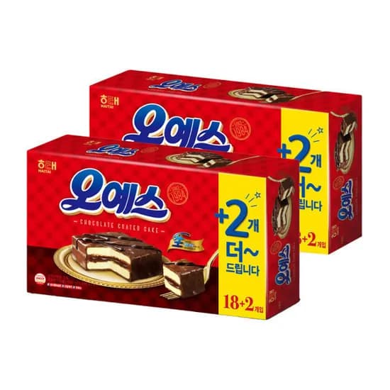 오예스 0개입, 2개 / 총 40개 (11,480원/무료) 유클 9,990원2