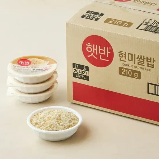 햇반 현미밥 210gX36개 외 붕어빵,탕수육,짬뽕,만두,스팸,호떡,핫바(53856원/무료)