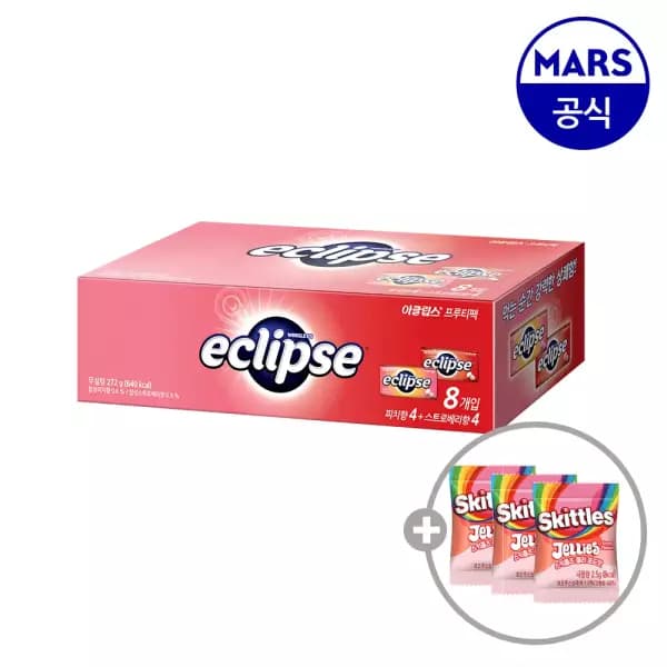 이클립스 프루티팩 34gx8개입+증정 (2,390원/무료)1