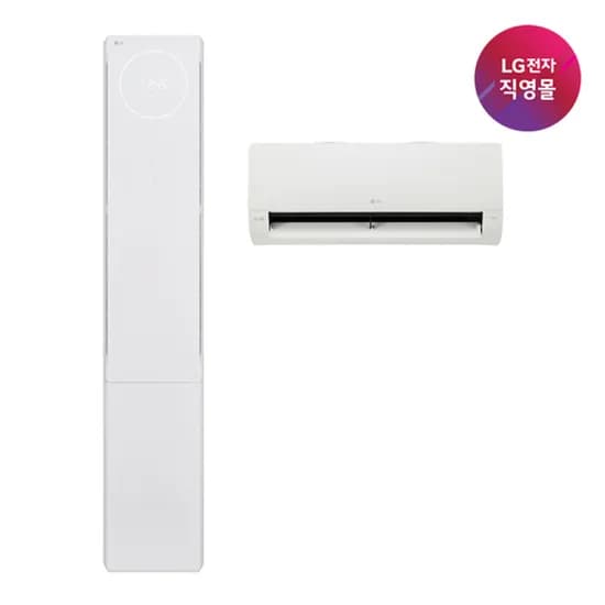 LG 휘센 AI 오브제컬렉션 뷰II 에어컨 2in1 FQ17FU2ED2 (국민 롯데 2,198,851원/무료)