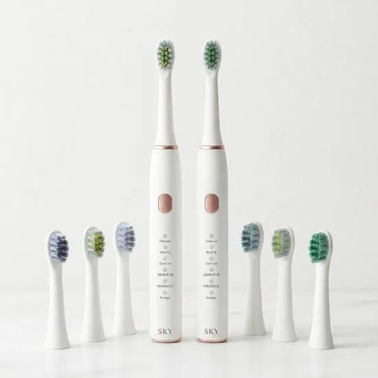 스카이 5단 음파 전동칫솔 ST10 2개 (18,500원/무료)