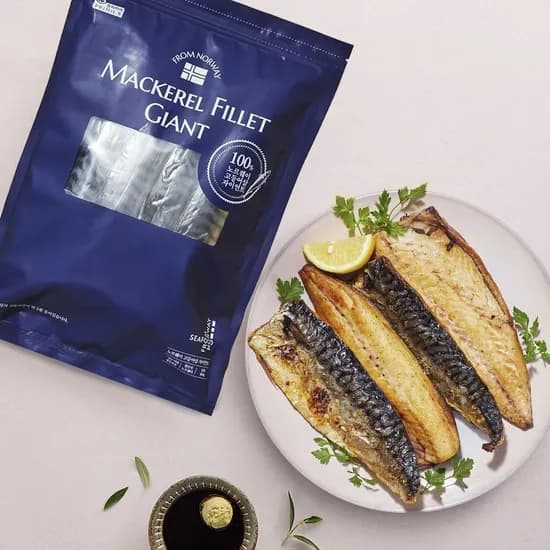 노르웨이 고등어 자이언트 (특대) 필렛 900g*개 (19,140원/무료)2