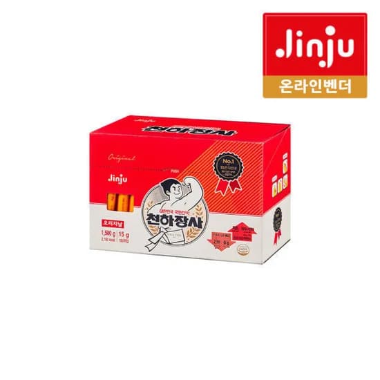 진주햄 천하장사 소세지 오리지널 500g (15g x 100입) (14,220원/무료)1