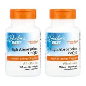 닥터스베스트 바이오페린 고흡수 코큐텐 100mg 120소프트젤 2통 (38,900원/무료)