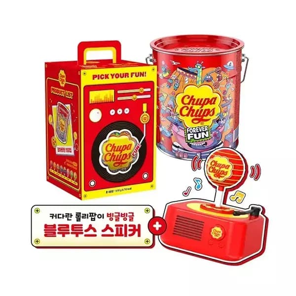 츄파춥스 150개입 블루투스 스피커 기획 (현카 24,700원/무료)