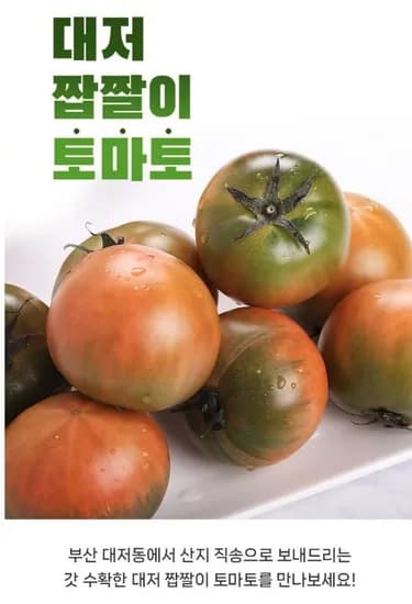 대저 짭짤이 토마토 혼합과 2.5kg