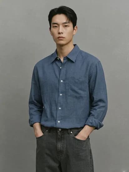 파렌하이트 린넨 프렌티 긴팔 셔츠 (12,900원/무료배송)