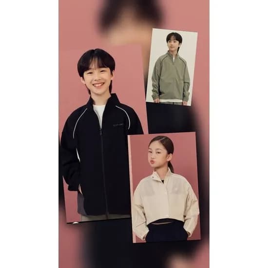 탑텐키즈 밸런스 컬러 블록 홑겹 바람막이 점퍼 (13,770원/2장이상무료)