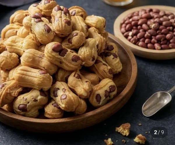 커피맛 땅콩빵 70개
