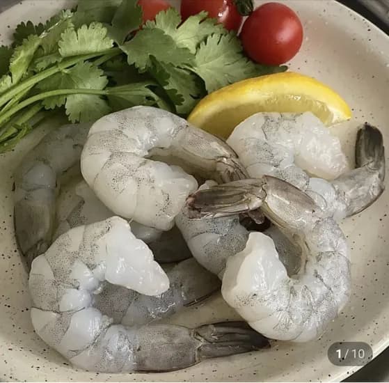 칵테일새우 흰다리새우살 냉동 21-25 900g 2개