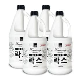 홈블리 락스 2L x 4개입 신제품 살균제 표백제 (8,300원/무배)