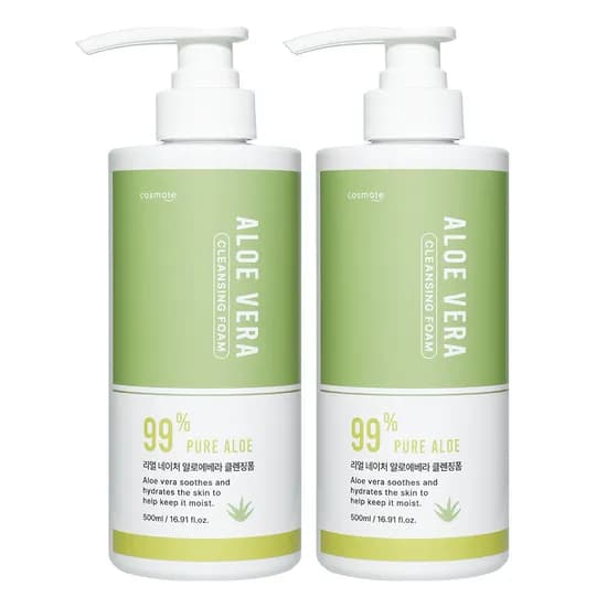 리얼 네이처 알로에베라 클렌징폼 2개 (10,900원/무료)