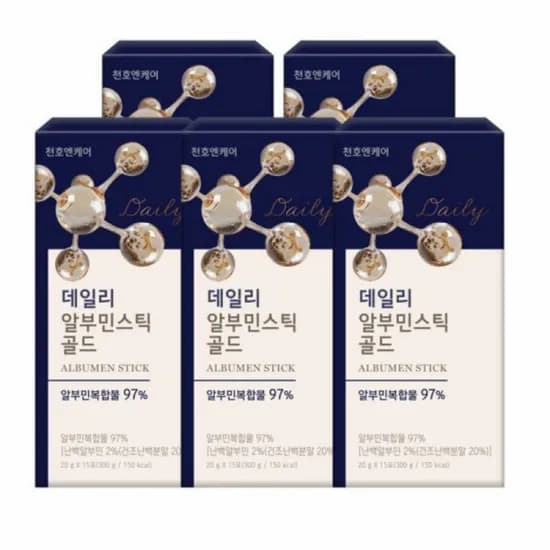 천호엔케어 데일리 알부민 스틱 골드 20g 15포 5박스
