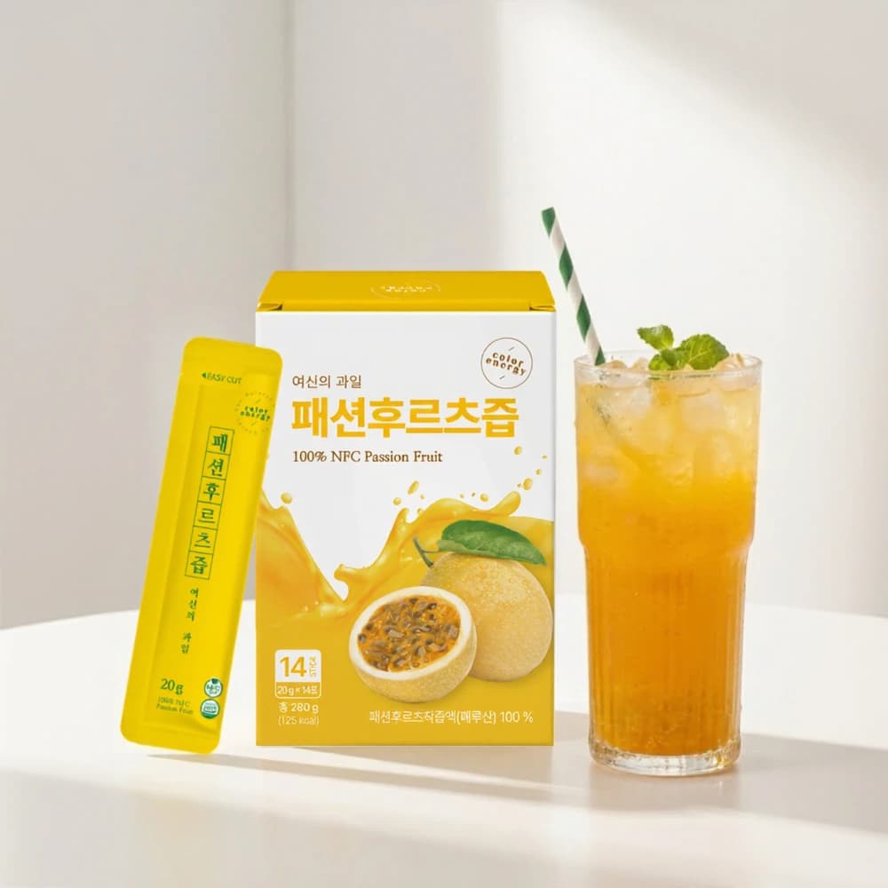 컬러에너지 패션후르츠즙 100% NFC착즙 140포