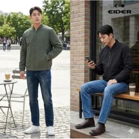 아이더 모션프리 남녀 공용 바람막이