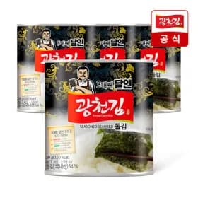 광천김 3대째달인 돌김 캔김 30g 4캔 (1,970원/무료)1