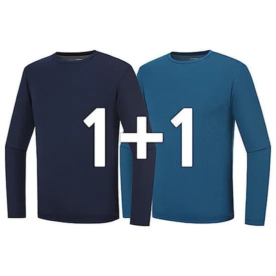 남자 쿨론 무지 긴팔티 1+1 (9,940원/무료)