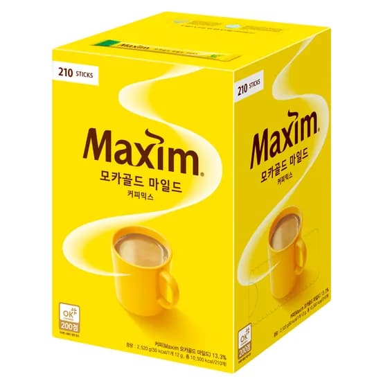 맥심 모카골드 커피믹스 210T(21980원 가격상이/무료)