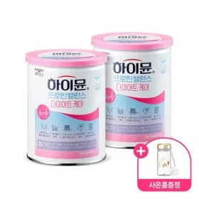 하이뮨 프로틴 밸런스 다이어트케어 304g 2캔 보틀