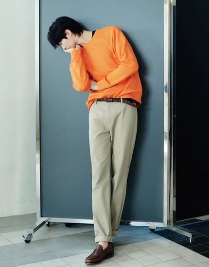 지오다노 테이퍼드 치노팬츠