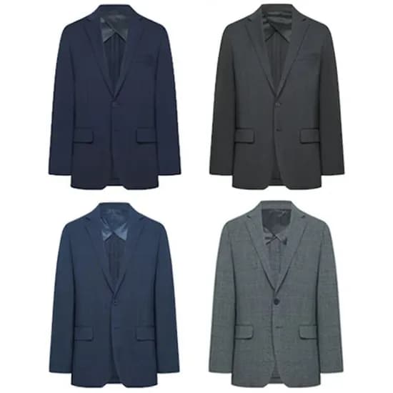 지이크 다이나믹 수트 네이비 그레이 체크 90 560