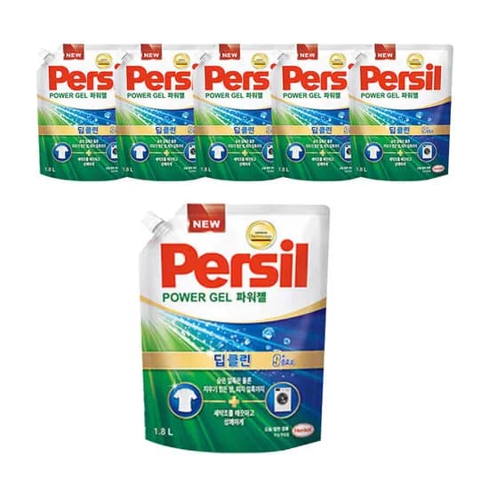 퍼실 파워젤 드럼 일반 겸용 1.8L 6개