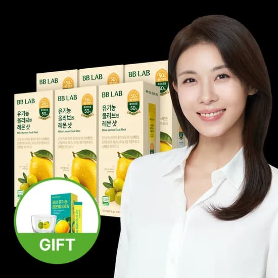 유기농 올리브엔 레몬 듀얼샷 6박스 60일분 토스페이 삼성카드(51,410원)