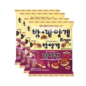 크라운 연양갱 밤양갱 팥양갱 4팩 32개