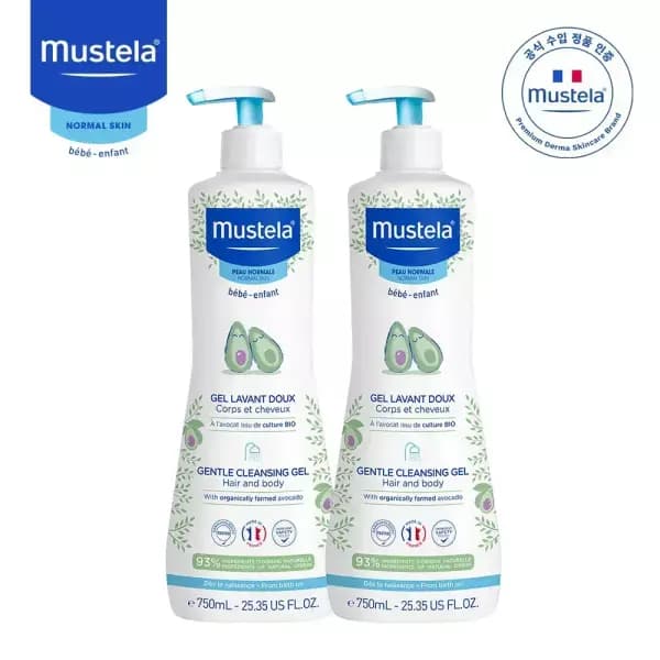 무스텔라 젠틀 클렌징 젤 750ml 2개(35,000원/무료)