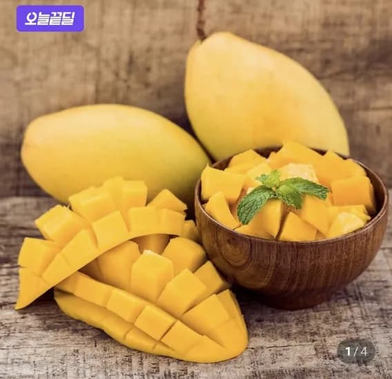 태국 골드망고 4kg 8-12수 (28,900원/무료)