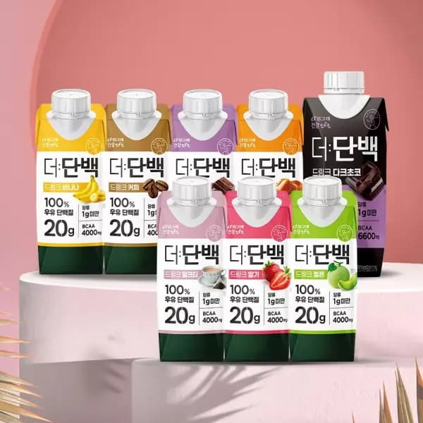 더단백 드링크 250ml 8종 26팩 골라담기