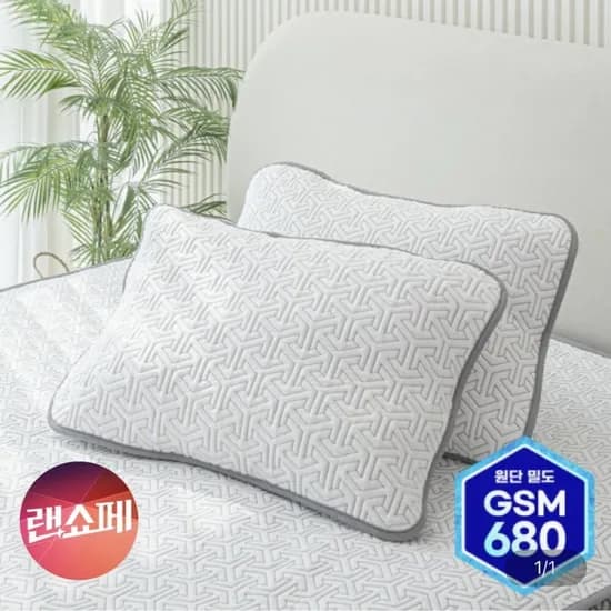 프리오 냉감 쿨링 베개커버 밴드형 2개