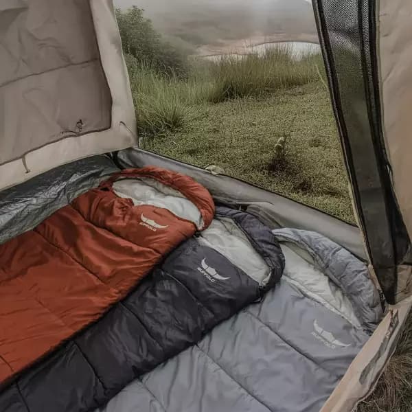 버팔로 캠핑 이불 침낭